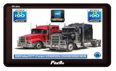 GPS NOU NAVIGATIE 7&amp;quot; CAMION TIR 2014 PilotOn M9Plus 833MHz 256MB RAM 16GB Capacitiv Samsung iGO Primo harti EUROPA ADR TollCollect LIFEUPDATE VERIFICA foto