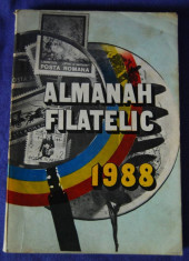Almanah filatelic 1988, (colectie, nostalgici) foto