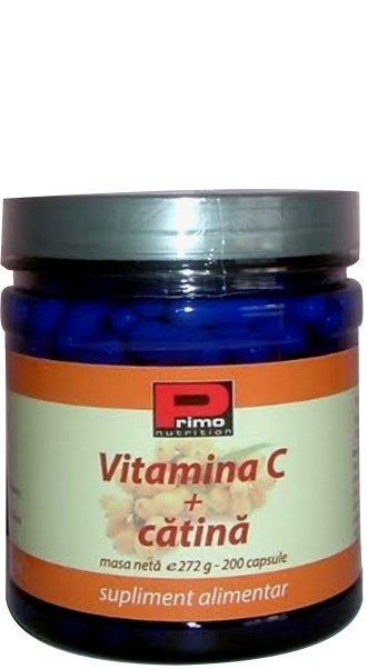 VITAMINA C CATINA 1200 MG CAPS 200 CAPSULE 100 NATURALA Okazii ro