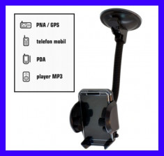 Suport auto Telefon Mobil masina Parbriz cu ventuza tip navigatie Universal Car Kit Car Holder Samsung Galaxy S2 S3 S4 S5 Mini Note 2 3 HTC One iPhone foto