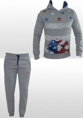 Trening Nike - Conic - Gri de bumbac - MODEL USA STARS - L XL - NOU foto