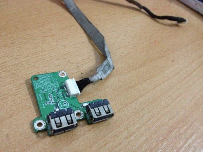 Conector USB , buton pornire, packard Bell Argo C MZ35 A43.07, A93