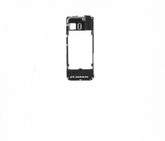 Carcasa telefon Nokia 5800x mijloc negru (rama interior) foto