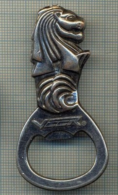 ATAM2001 MEDALIE 463 - PLACHETA - VEER - FIRMA DE FOTOGRAFIE, ILUSTRARE SI PUBLICITATE - ARE FORMA UNUI CAP DE LEU - DESFACATOR -starea care se vede foto
