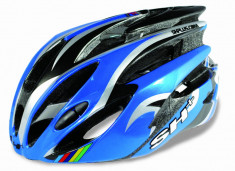 Casti Bicicleta SH+ NATT blue-silver, 54-58/S-M foto