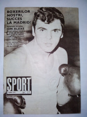 Revista SPORT Nr. 11 / 1971 BOX foto