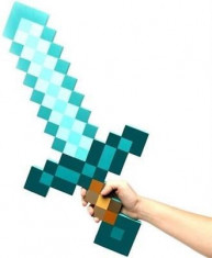 Jucarie Minecraft Foam Diamond Sword 276 foto