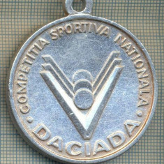 ATAM2001 MEDALIE 498 - COMPETITIA SPORTIVA NATIONALA -DACIADA - ( LOCUL II) - REPUBLICA SOCIALISTA ROMANIA -starea care se vede