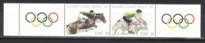 IRLANDA 1988, J.O. Seul, serie completa neuzata, MNH