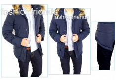 Geaca tip ZARA fashion bleumarin - Geaca slim fit - Geaca casual - Geaca fashion geaca barbati - CALITATE GARANTATA - cod produs: 3164 foto