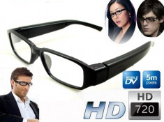 Digital Video Camera HD 720P Camcorder AVI CMOS 5MP Glasses Eyewear spy DVR camera spion OCHELARI SPION ochelari SPY FILMARE Camera. LIVRARE IMEDIATA! foto