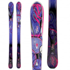 Ski K2 Super FREE de dama 139 cm cu legaturi marker NOI foto