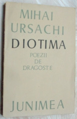 MIHAI URSACHI-DIOTIMA:POEZII DE DRAGOSTE(1975/portret autor de NICHITA STANESCU) foto