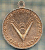 ATAM2001 MEDALIE 497 - COMPETITIA SPORTIVA NATIONALA -DACIADA - ( LOCUL III) - REPUBLICA SOCIALISTA ROMANIA -starea care se vede