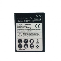 Acumulator baterie 2300mAh Samsung Galaxy S3 i9300 + folie ecran cadou foto