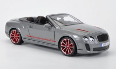 MACHETA BENTLEY CONTINENTAL SUPERSPORTS CONVERTIBLE ISR SCARA 1 : 18 foto