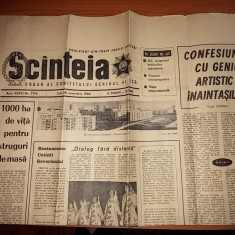 ziarul scanteia 28 noiembrie 1966-foto galati cu cartierul tiglina 2