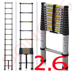 Scara telescopica 2,6 M metri foto
