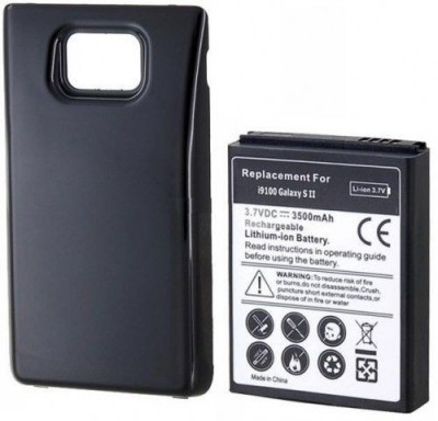 Acumulator baterie extinsa 3500 mAh Samsung Galaxy S2 i9100 foto