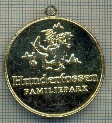 ATAM2001 MEDALIE 493 - HUNDERFOSSEN FAMILIEPARK - PARC DE AMUZAMENT IN FAMILIE- FABERG - NORVEGIA -starea care se vede foto