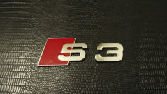 Emblema Audi S3-line METAL (spate) foto
