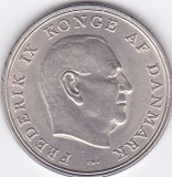 Moneda Danemarca 5 Kroner 1968 - KM#853.1 XF+/ aUNC