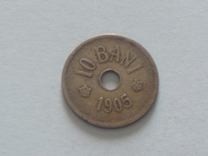 ROMANIA - 10 BANI 1905 foto