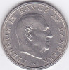 Moneda Danemarca 5 Kroner 1960 - KM#853.1 XF, Europa