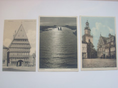 Lot 3 carti postale Germania (Saxonia) foto
