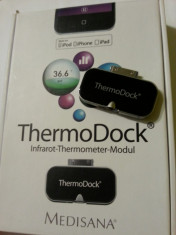 ThermoDock Medisana termometru pentru iPhone, iPod si iPad - 149 lei foto