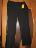 Pantalon negru de ocazie nou, 36