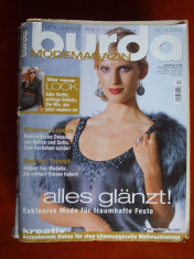 REVISTA MODA CU TIPARE , BURDA , NR. 12 / 2005 foto