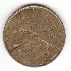Belgia 5 franci 1986 (text olandez) - Baudouin I - KM# 164