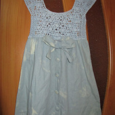 Bluza/ rochita gen blug crosetata