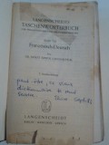 DICTIONNAIRE DE POCHE DES LANGUES FRANCAISE ET ALLEMANDE ( DICTIONAR FRANCEZ-GERMAN si GERMAN-ROMAN )