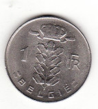 Belgia 1 franc 1977 (text olandez) - Baudouin I