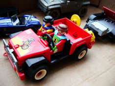 JEEP CU REMORCA-PLAYMOBIL foto