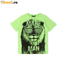 Noua! Tricou verde leu cool, marca George, baieti 6-7 ani foto