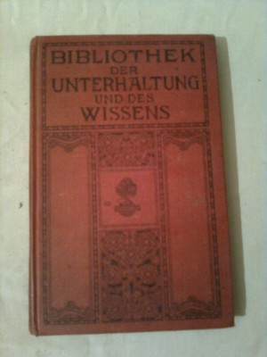 BIBLIOTHEK DER UNTERHALTUNG UND DES WISSENS ( BIBLIOTECA DE CUNOSTINTE SI DIVERTISMENT ) foto