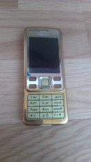 Telefon mobil Nokia 6300 Auriu / Gold foto