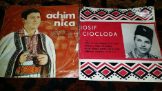 ACHIM NICA si IOSIF CIOCLODA-doua dicuri vinyl, 45 rotatii pe minut foto