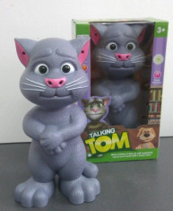 Jucarie vorbitoare Talking Tom Cat Mare, cadoul perfect - LIVRARE GRATUITA! foto