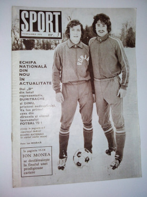 Revista SPORT Nr. 3 / 1973 Articol : pugilism, box - Ion Monea, BOX foto