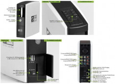 Multimedia PLAYER TEVION CMMR500/ suporta HDD pana la 500 GB / cu HDD 80 GB inclus. foto