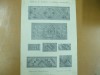 Plansa Album de broderii si tesaturi romanesti Sibiu 1904, Alta editura