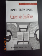 Daniel Cristea Enache - Concert de deschidere foto