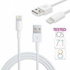 Cablu incarcare, cablu date 8pin to USB 2.0 compatibil iPad Mini/iPhone 6/6 Plus/5S 5C 5 foto