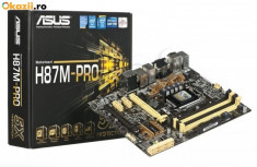 procesor Intel Haswell Bridge I5-4670K + ASUS H87M-PRO + memorie 4 Gb foto