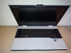 Fujitsu Siemens V6545, Intel Core2Duo T5800 2.00Ghz, 2Gb DDR2, 15.4&amp;quot;, 250GB Hdd, dvdrw, video dedicata, webcam, wlan, incarcator nou, baterie o ora foto