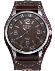 KILIPIR ! CEAS CASUAL BARBATI DIESEL TIME 9204 QUARTZ ! CEL MAI MIC PRET | 2 CULORI foto